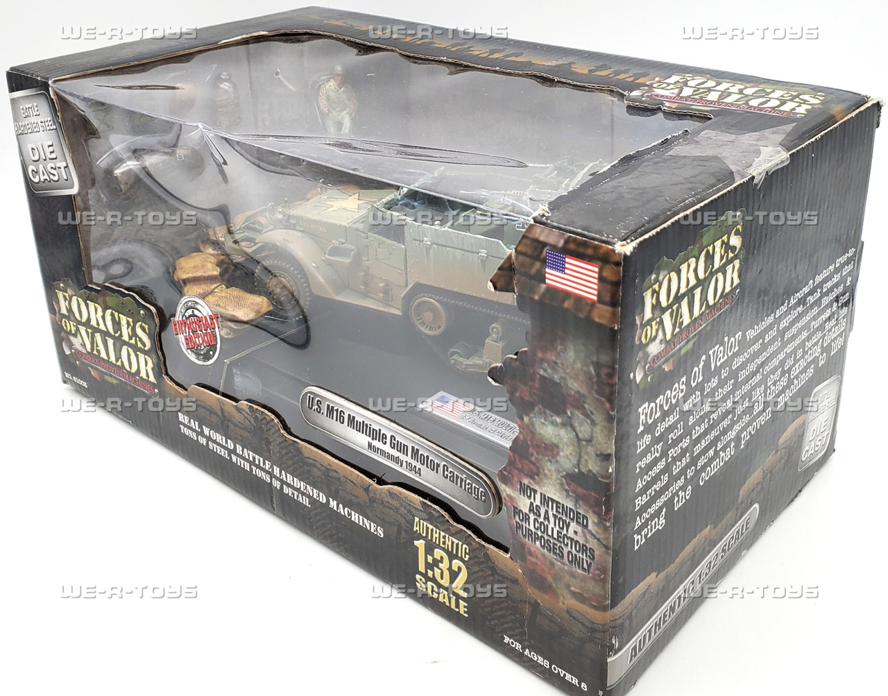 Forces of Valor Combat Proven Machines US M16 Multiple Gun Motor
