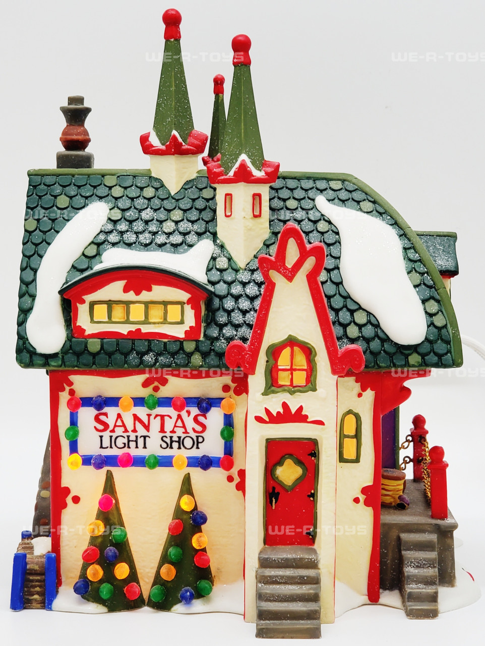 Department 56 North Pole Series Santa's Light Shop No. 56397 - We