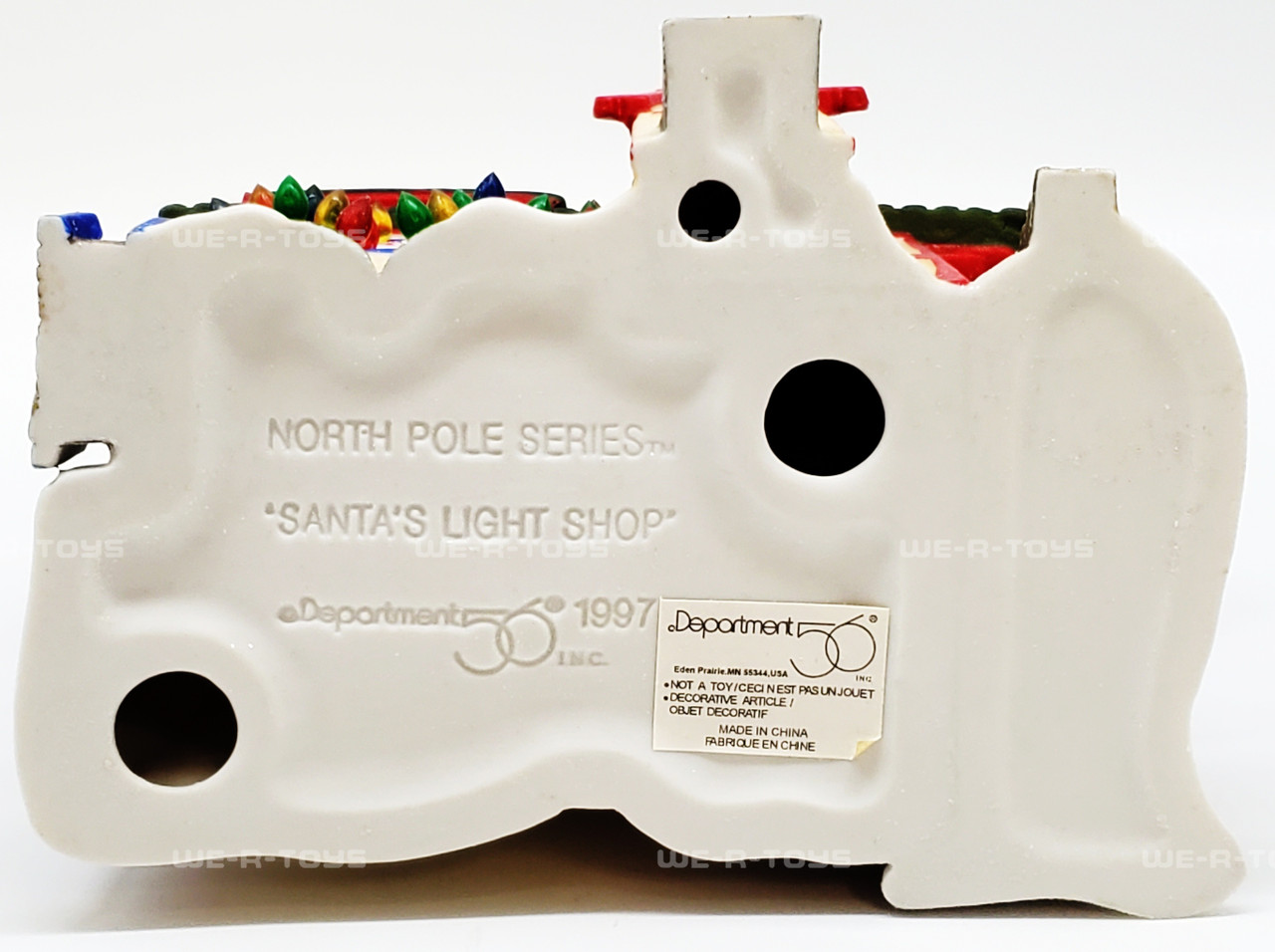 Department 56 North Pole Series Santa's Light Shop No. 56397 - We