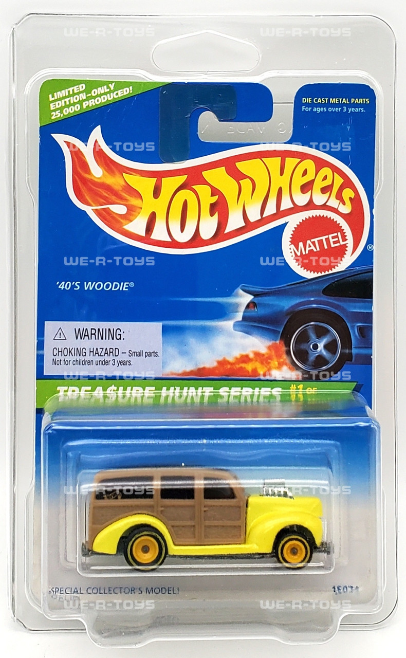 ‘40s Woodie ウッディ Hot Wheels ルース 3台セット Hot Wheels '40s Woodie 1998 Surf 'N Fun Series 1/4 #961 New