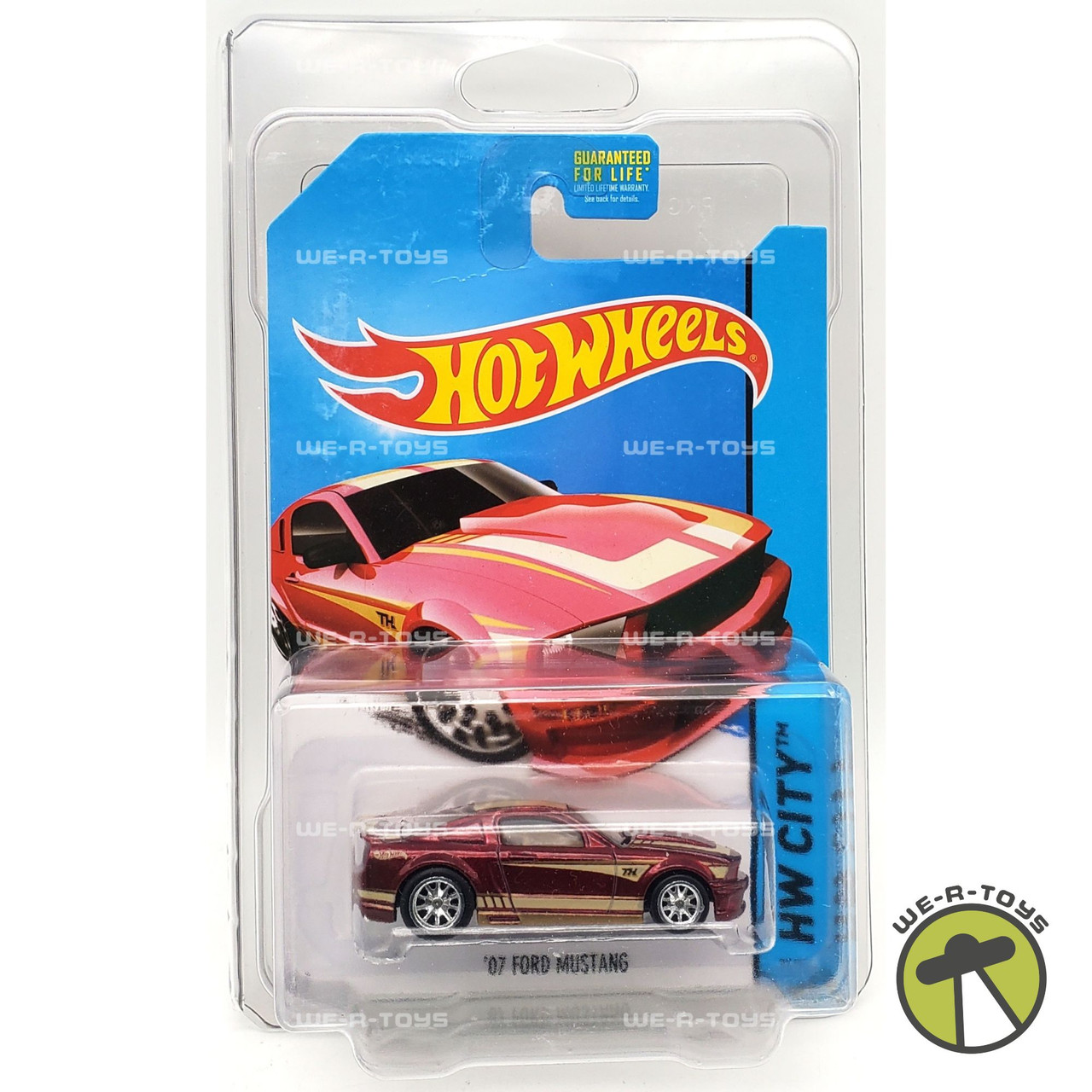 ミニカー Hot Wheels Ford MUSTANG GT Hot Wheels Super Treasure Hunt '07 Ford Mustang HW City 95