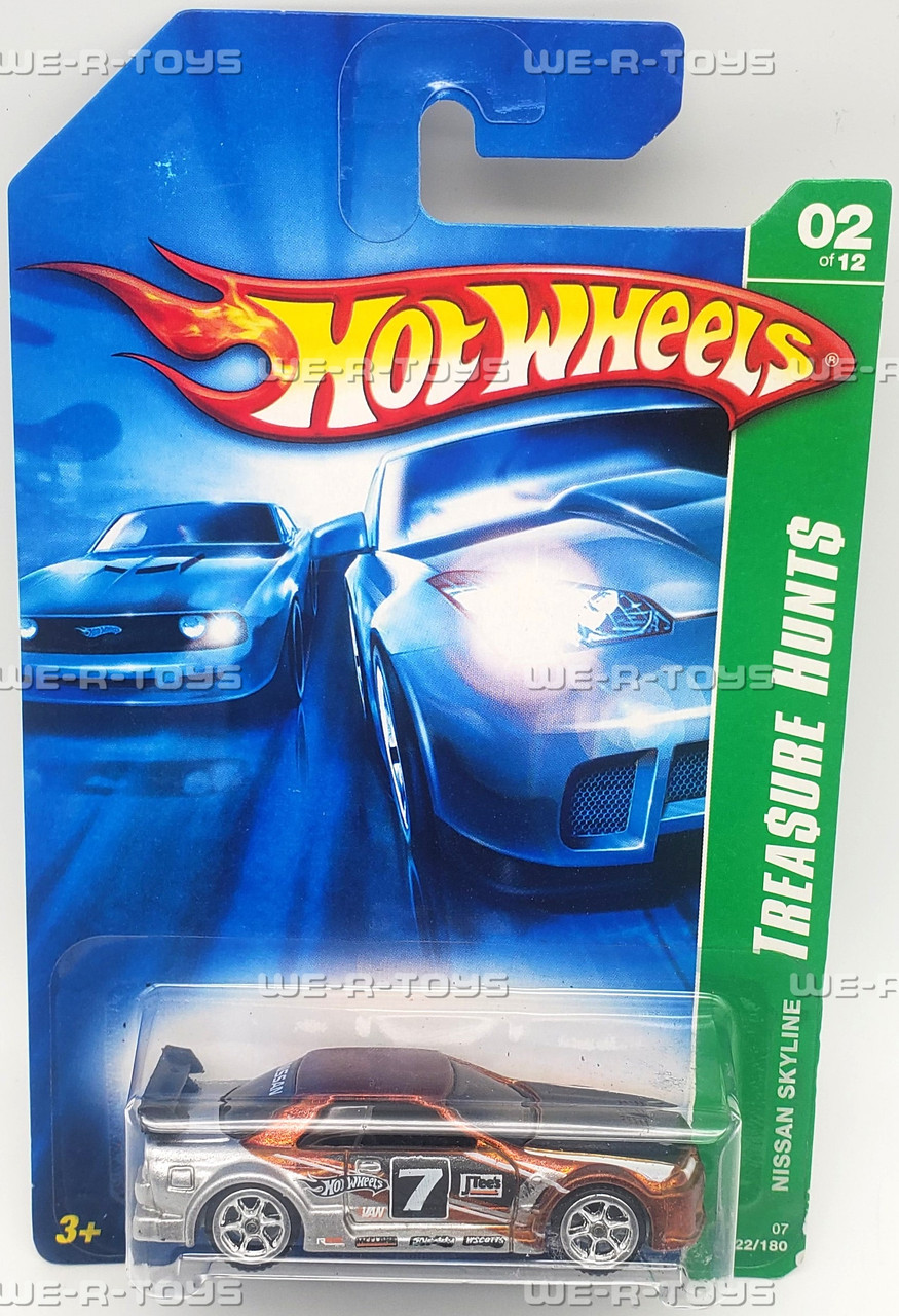 Hot Wheels Nissan Skyline Vehicle 2/12 Super Treasure Hunt 2006