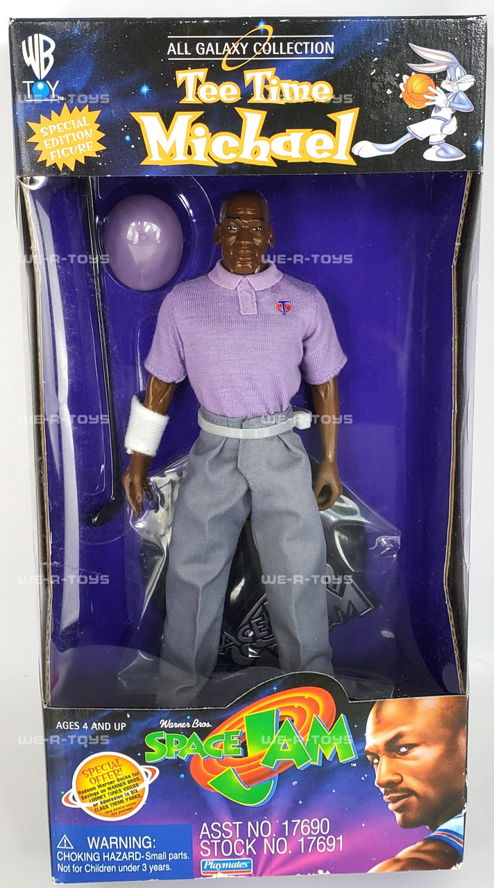 Space Jam Lot of 4 All Galaxy Collection Michael Jordan Figures