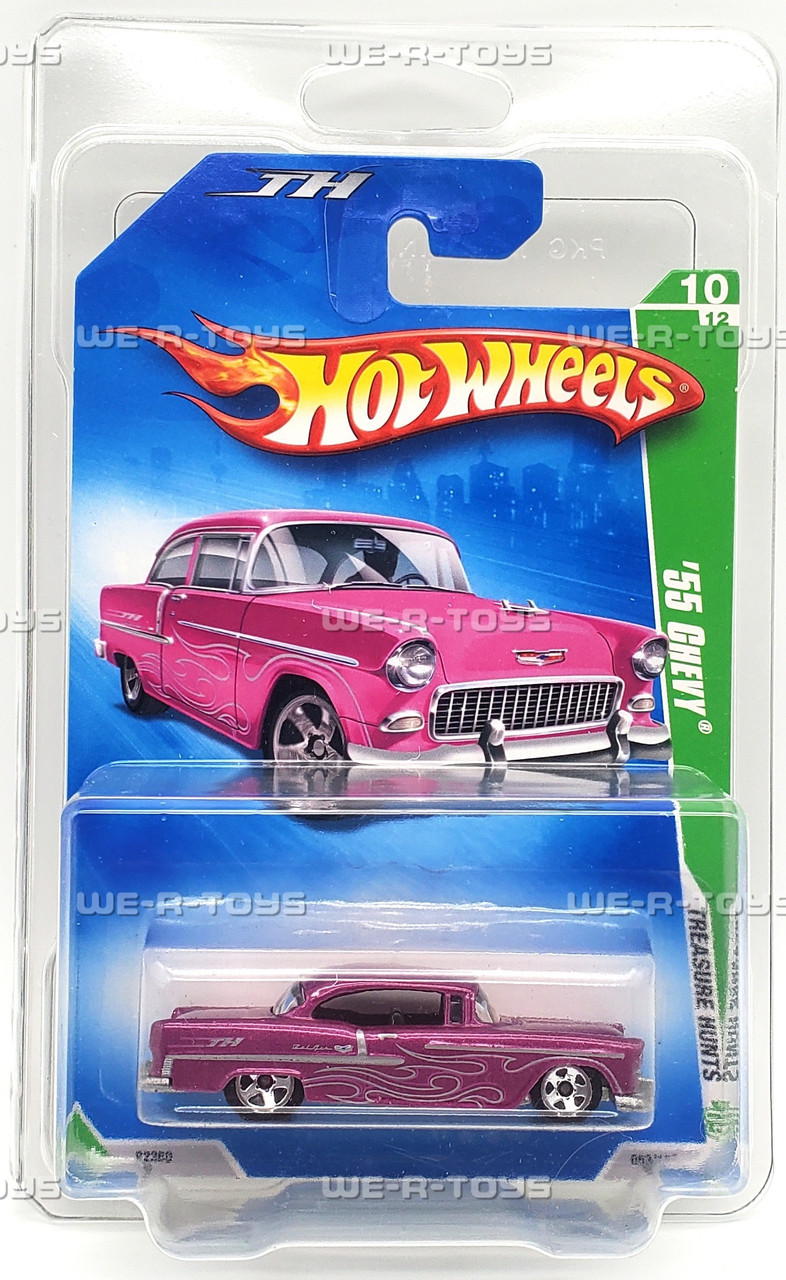 Hot Wheels Lot of 2 '55 Chevy Vehicle 10/12 Treasure Hunts 2008