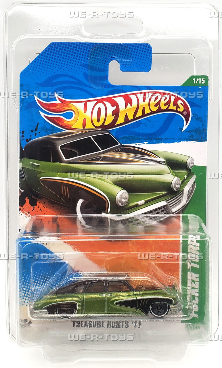 Hot Wheels Lot of 2 Tucker Torpedo Vehicle 1/15 Treasure Hunts