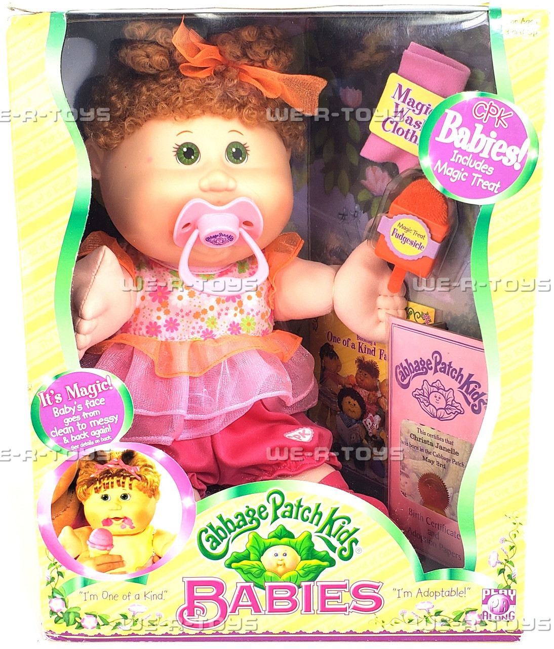 cabbage-patch-kids-babies-with-magic-treat-christa-2006-play-along-11100-we-r-toys for Free Printable Cabbage Patch Birth Certificate Cabbage Patch Kids Babies with Magic Treat Christa 2006 Play Along #11100 - We-R-Toys for Free Printable Cabbage Patch Birth Certificate
