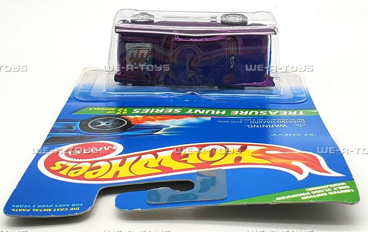 Hot Wheels '57 Chevy Vehicle 7/12 Treasure Hunt 1996 Mattel #15080