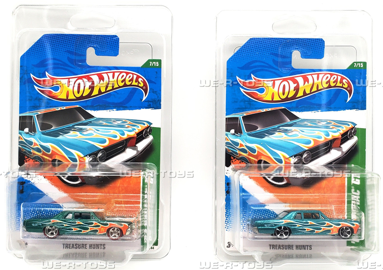 Hot Wheels Lot of 2 '64 Pontiac GTO Vehicle 7/15 Treasure Hunts