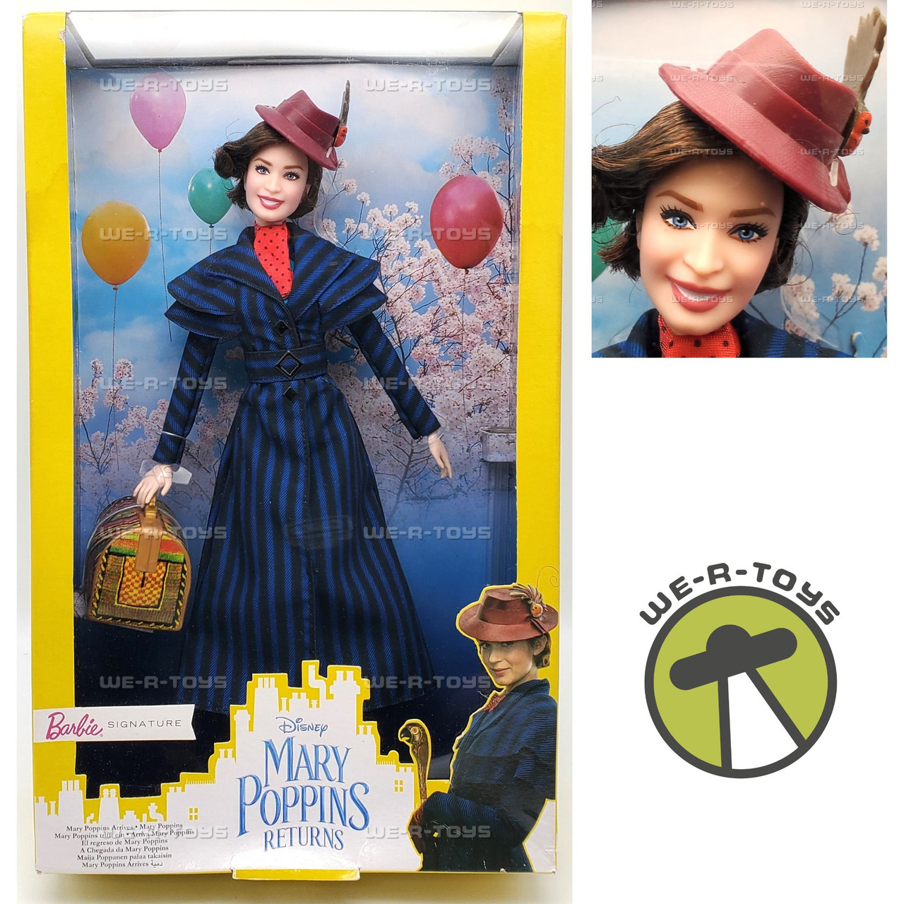 Barbie Signature Disney Mary Poppins Returns Doll 2018 Mattel