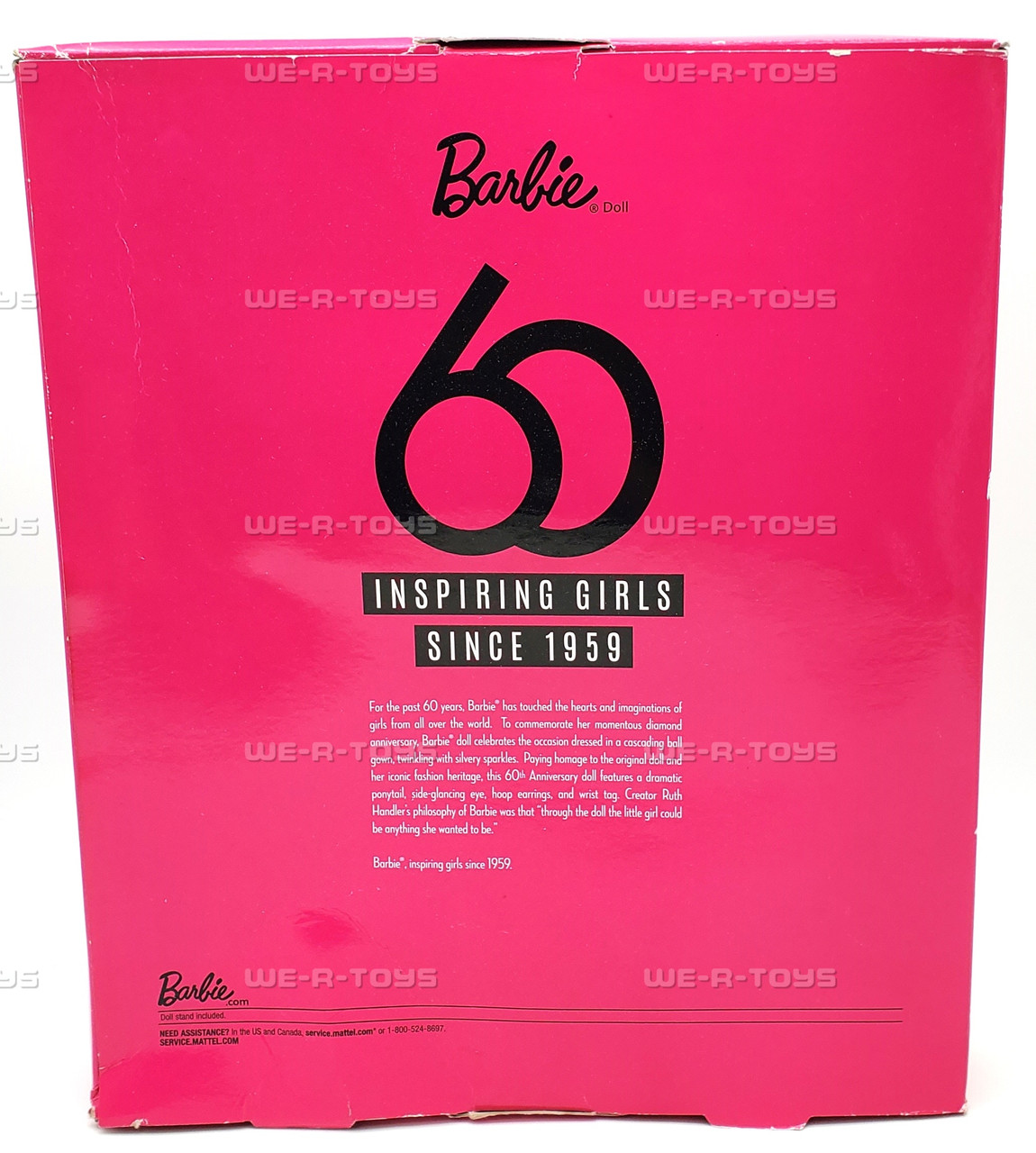 Barbie Signature 60th Anniversary Doll 2018 Mattel #FXD88