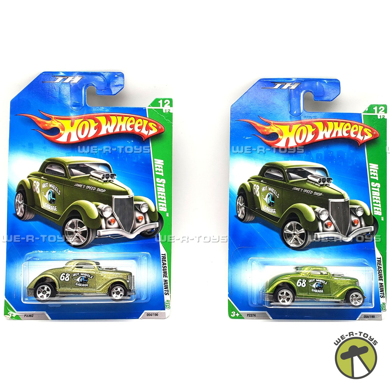 Hot Wheels Lot of 2 Neet Streeter Vehicle 12/12 Treasure Hunts