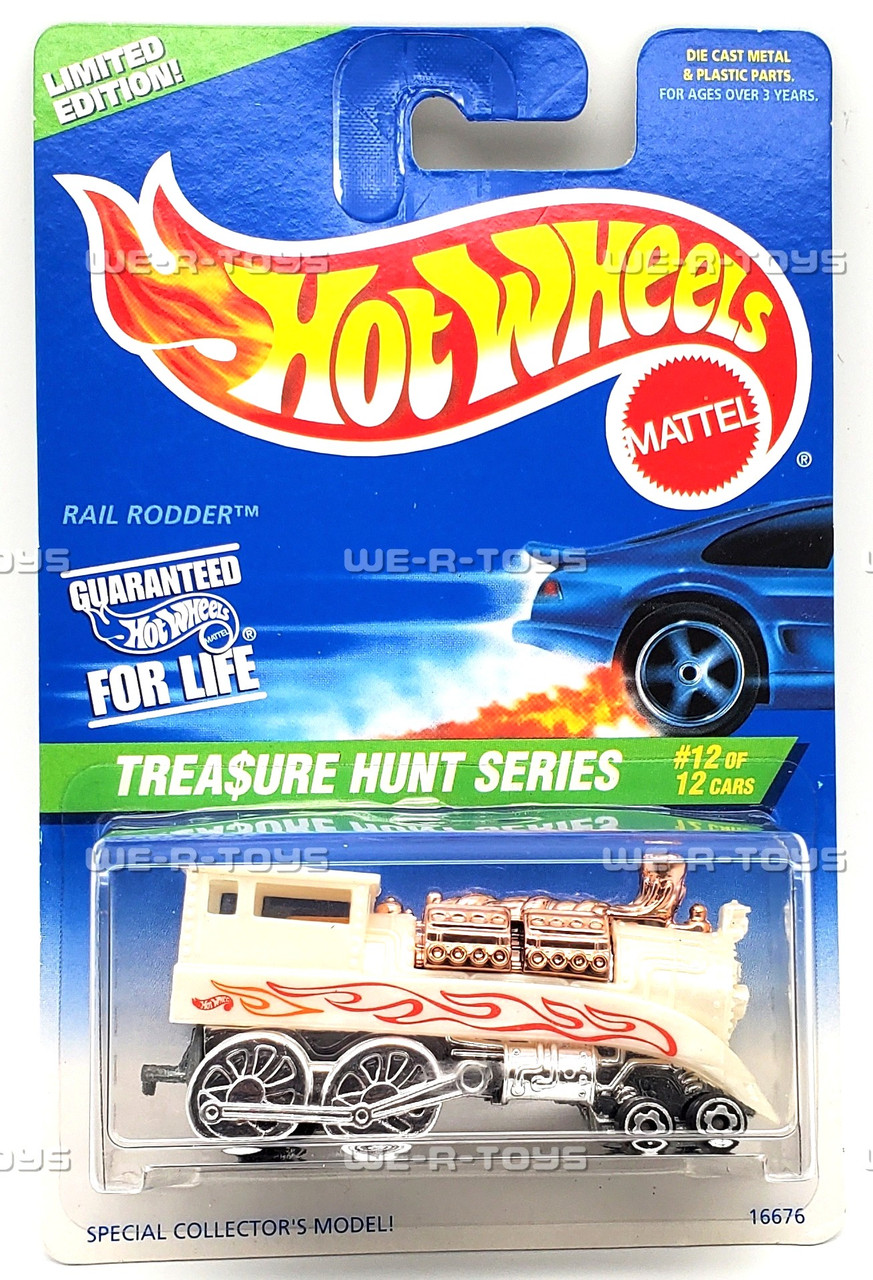 Hot Wheels Rail Rodder Vehicle 12/12 Treasure Hunt Series 1996