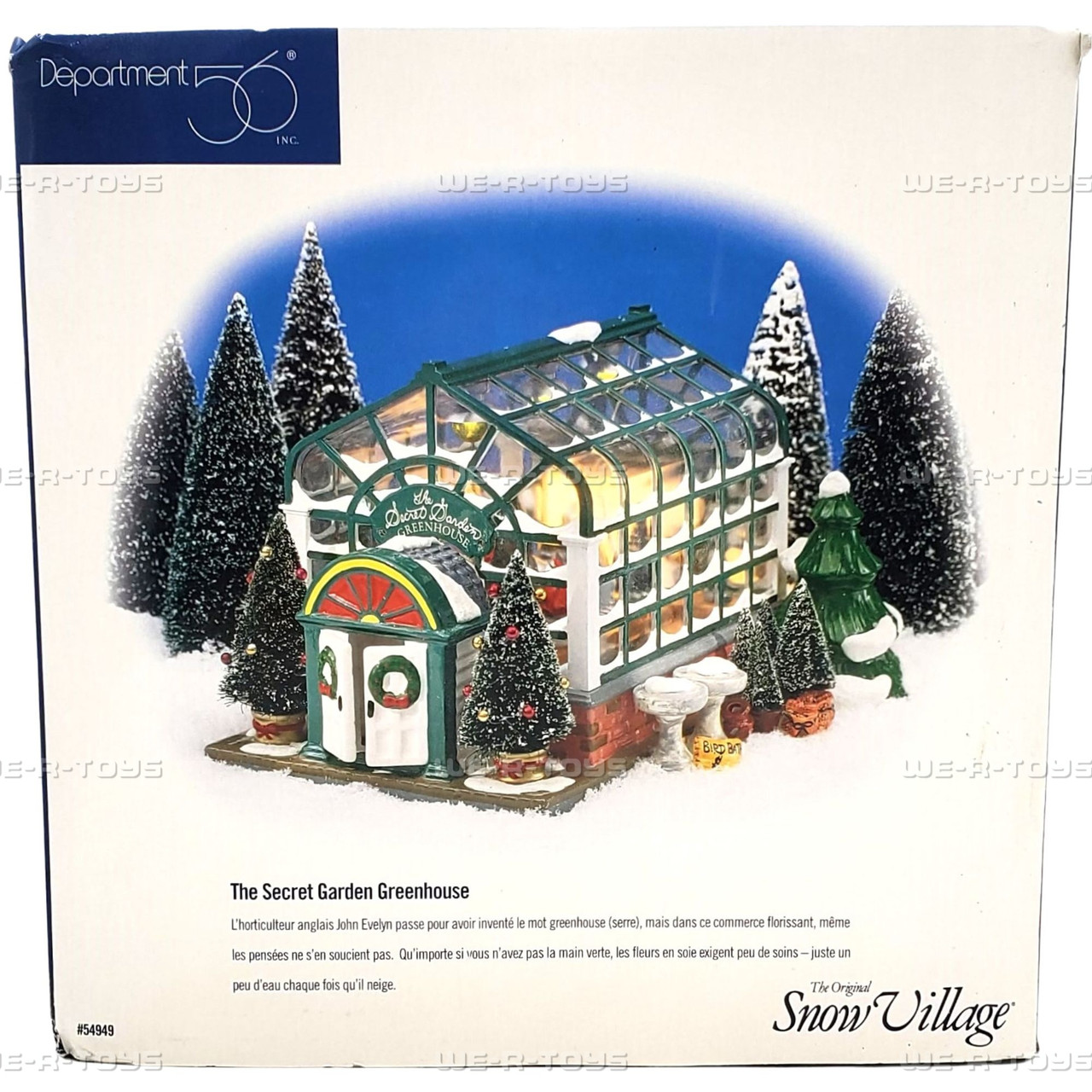 Department 56 The Original Snow Village The Secret Garden