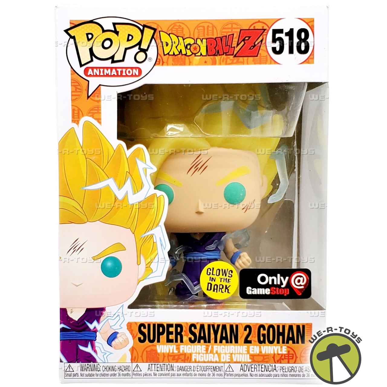 Funko POP Animation Dragon Ball Z Super Saiyan 2 Gohan 518 Figure