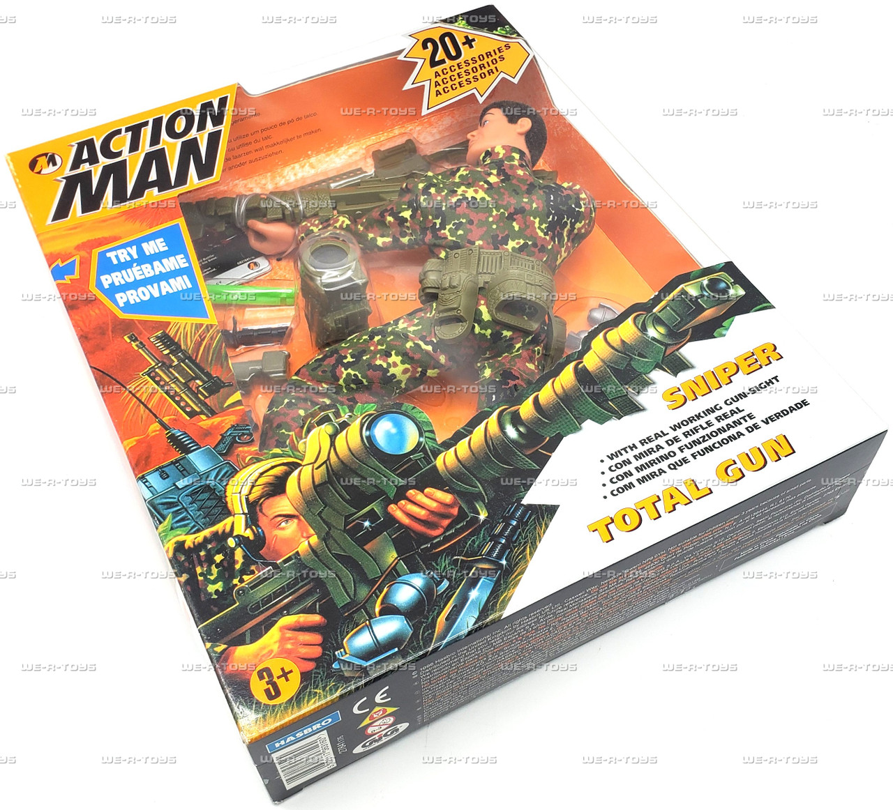 Action Man Sniper Total Gun Action Figure with Accessories 1996