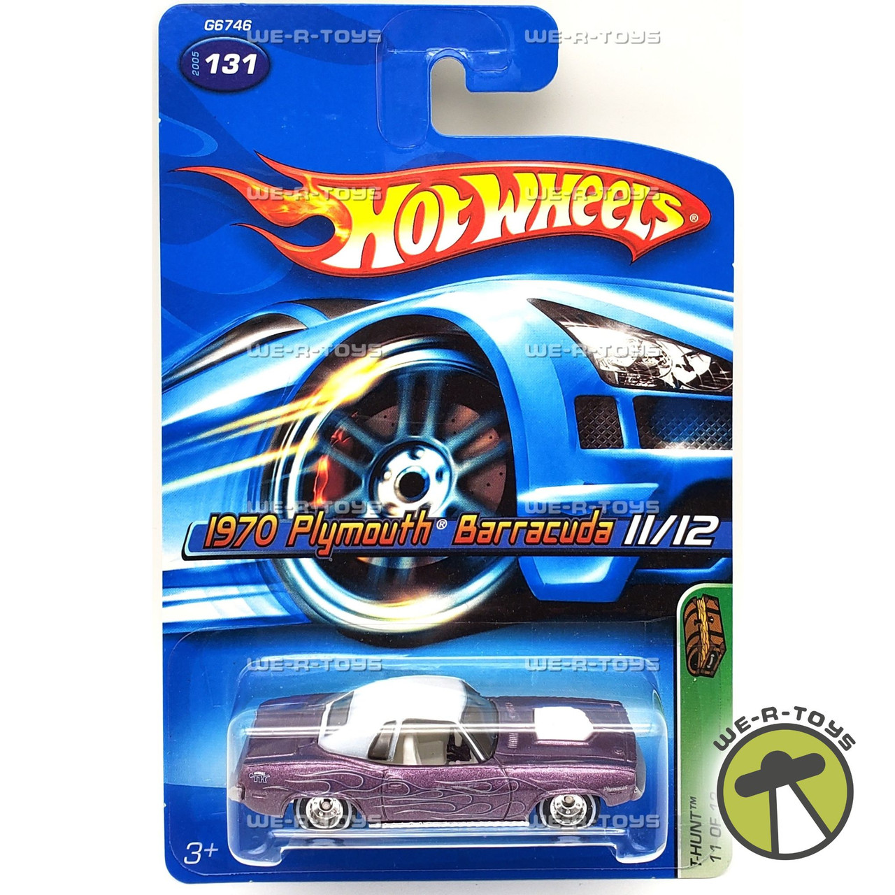 Hot Wheels 1970 Plymouth Barracuda 11/12 Treasure Hunt 2005