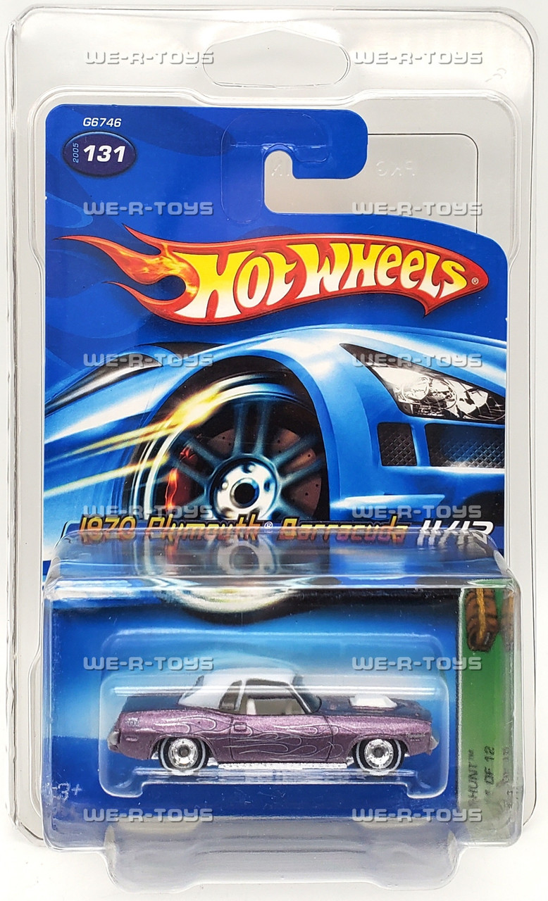 Hot Wheels 1970 Plymouth Barracuda 11/12 Treasure Hunt 2005 Mattel
