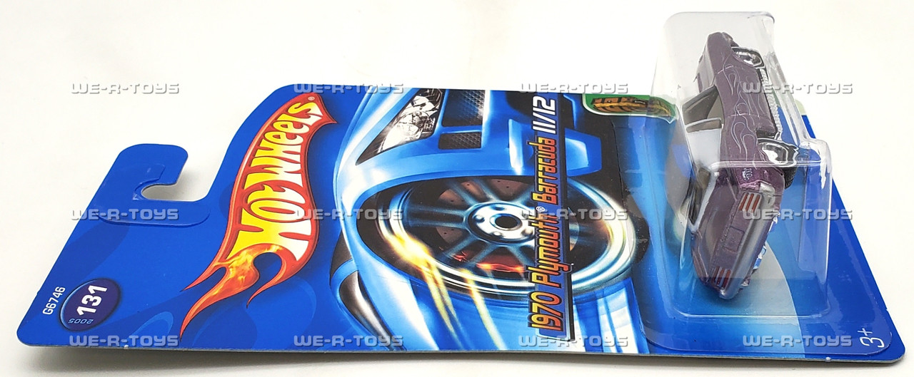 Hot Wheels 1970 Plymouth Barracuda 11/12 Treasure Hunt 2005 Mattel
