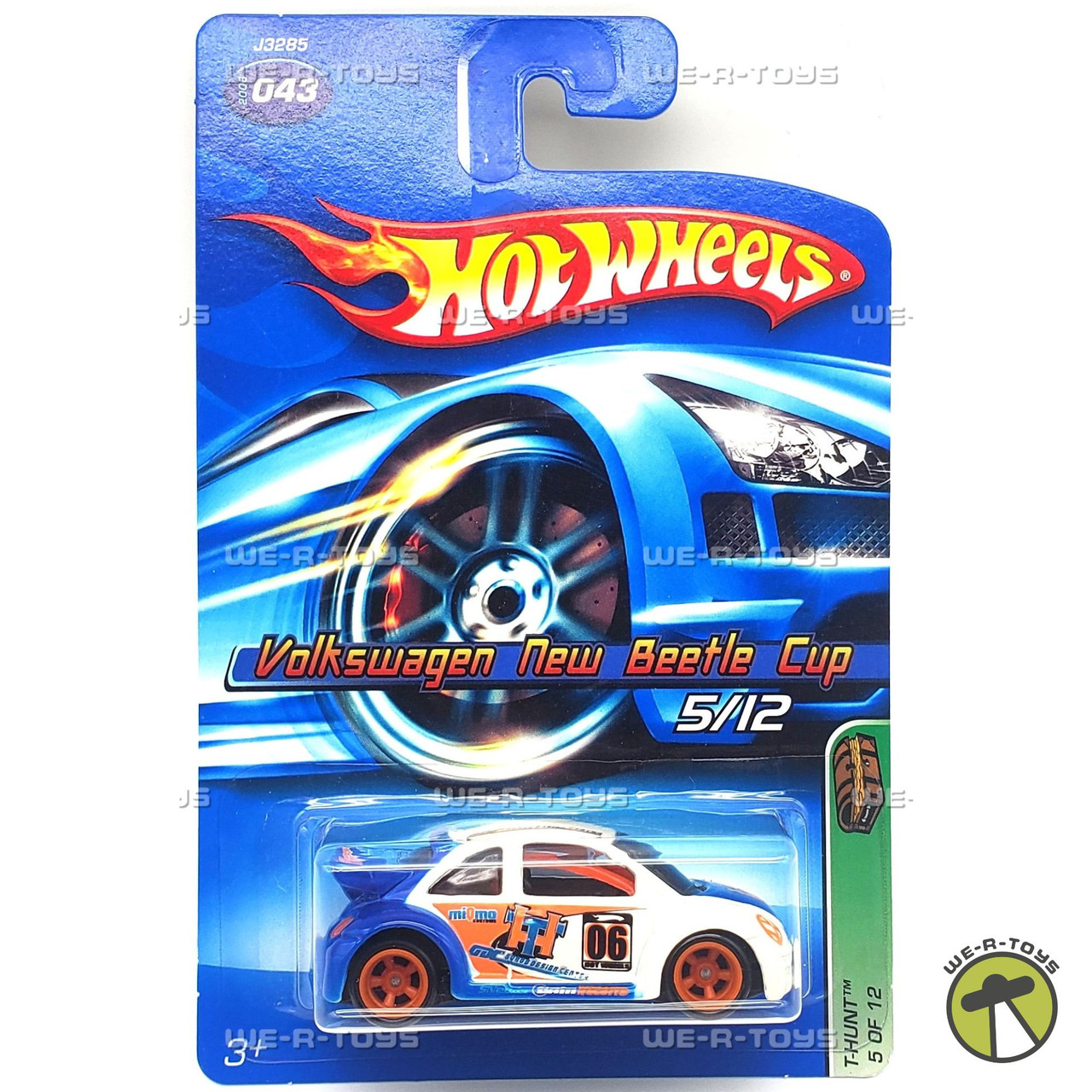 Hot Wheels Volkswagen Beetle Cup Vehicle 5/12 Treasure Hunt 2005