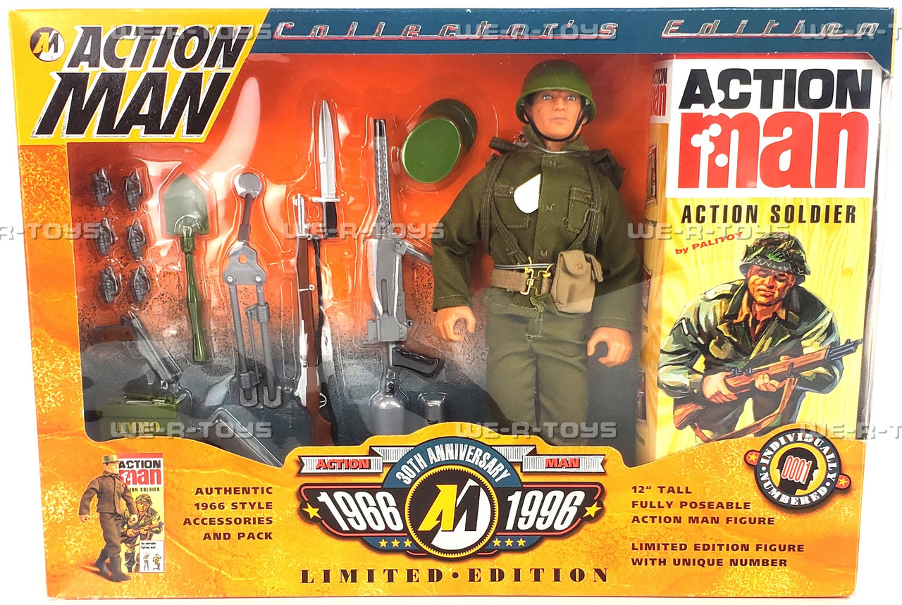 Action Man 30th Anniversary UK Release Action Soldier Figure 1996