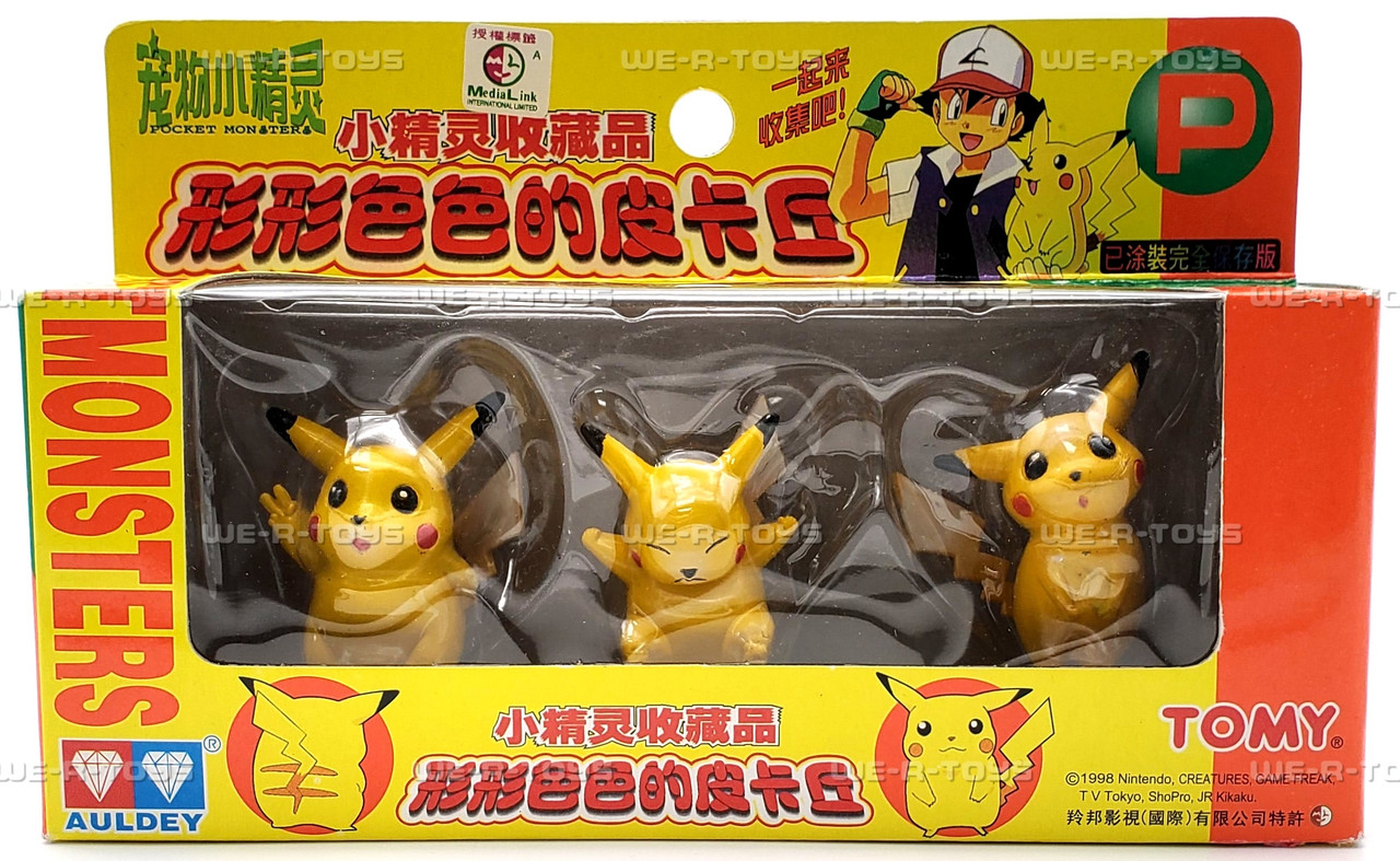 Pokémon Pocket Monsters Pikachu 1998 TOMY Auldey 2