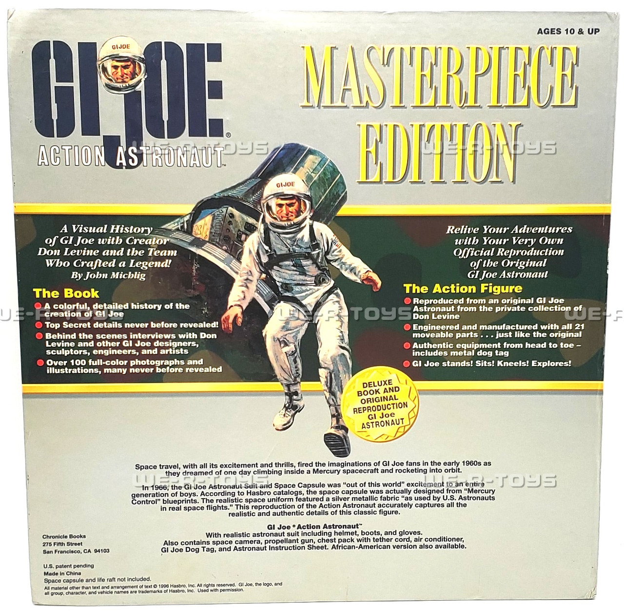 GI Joe Action Astronaut Masterpiece Edition1996 NWT