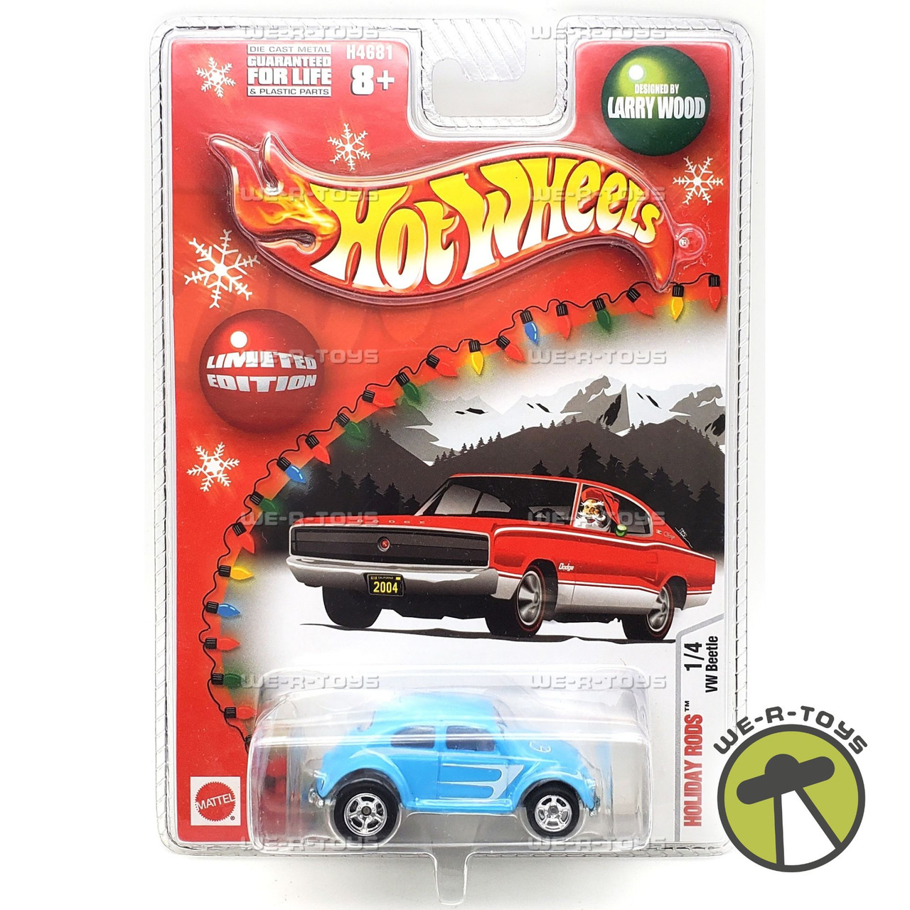 Hot Wheels ホットウィール Holiday Rods Hot Wheels Holiday Rods 1/4 VW Beetle Limited Edition Vehicle 2004
