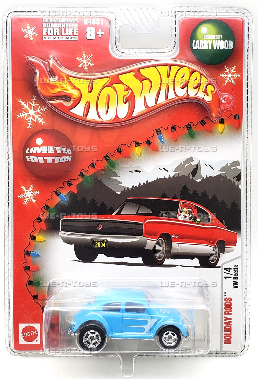 Hot Wheels Holiday Rods 1/4 VW Beetle Limited Edition Vehicle 2004