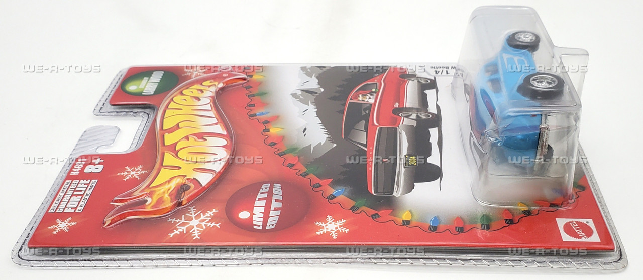 Hot Wheels Holiday Rods 1/4 VW Beetle Limited Edition Vehicle 2004