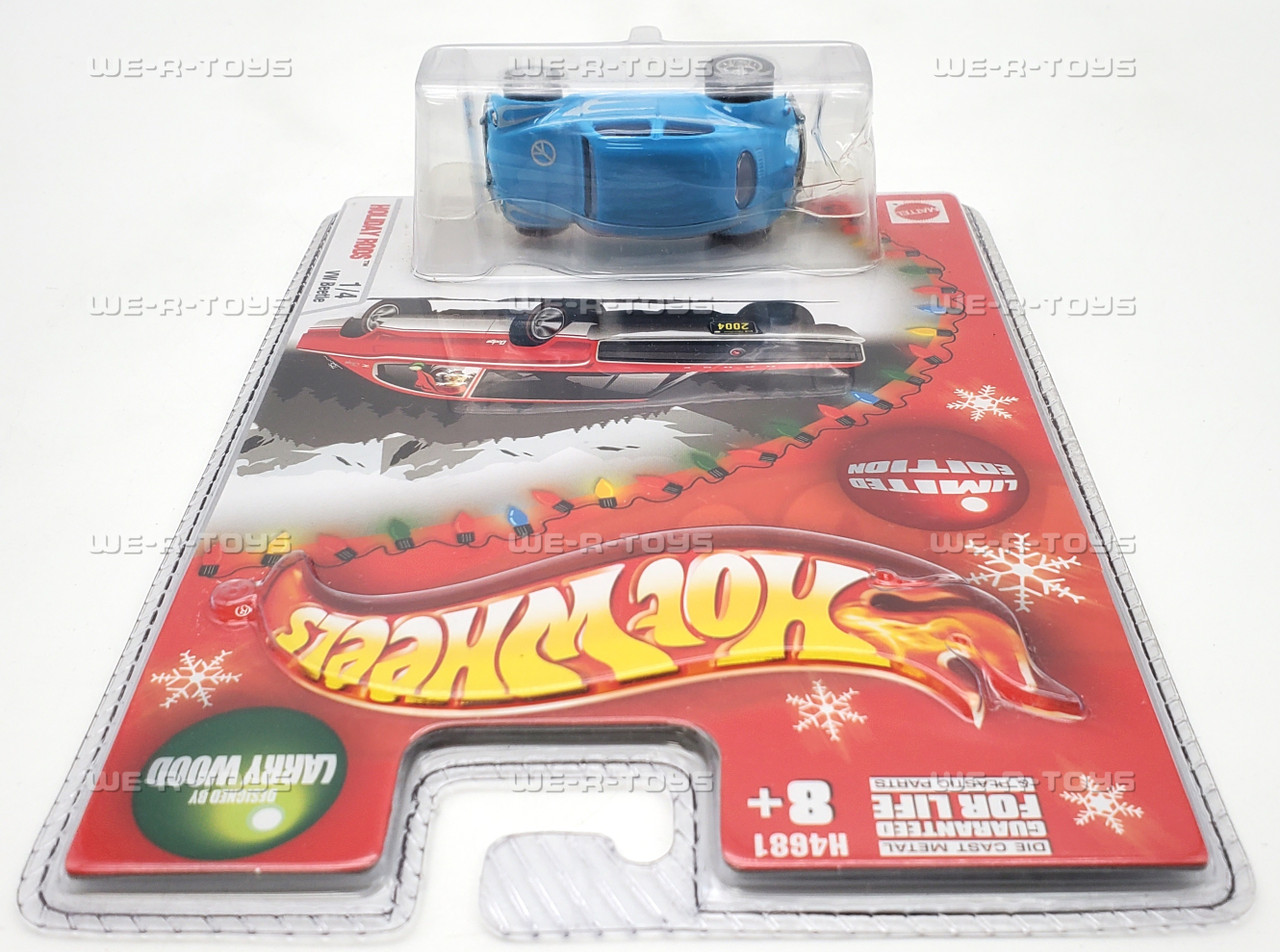 Hot Wheels Holiday Rods 1/4 VW Beetle Limited Edition Vehicle 2004