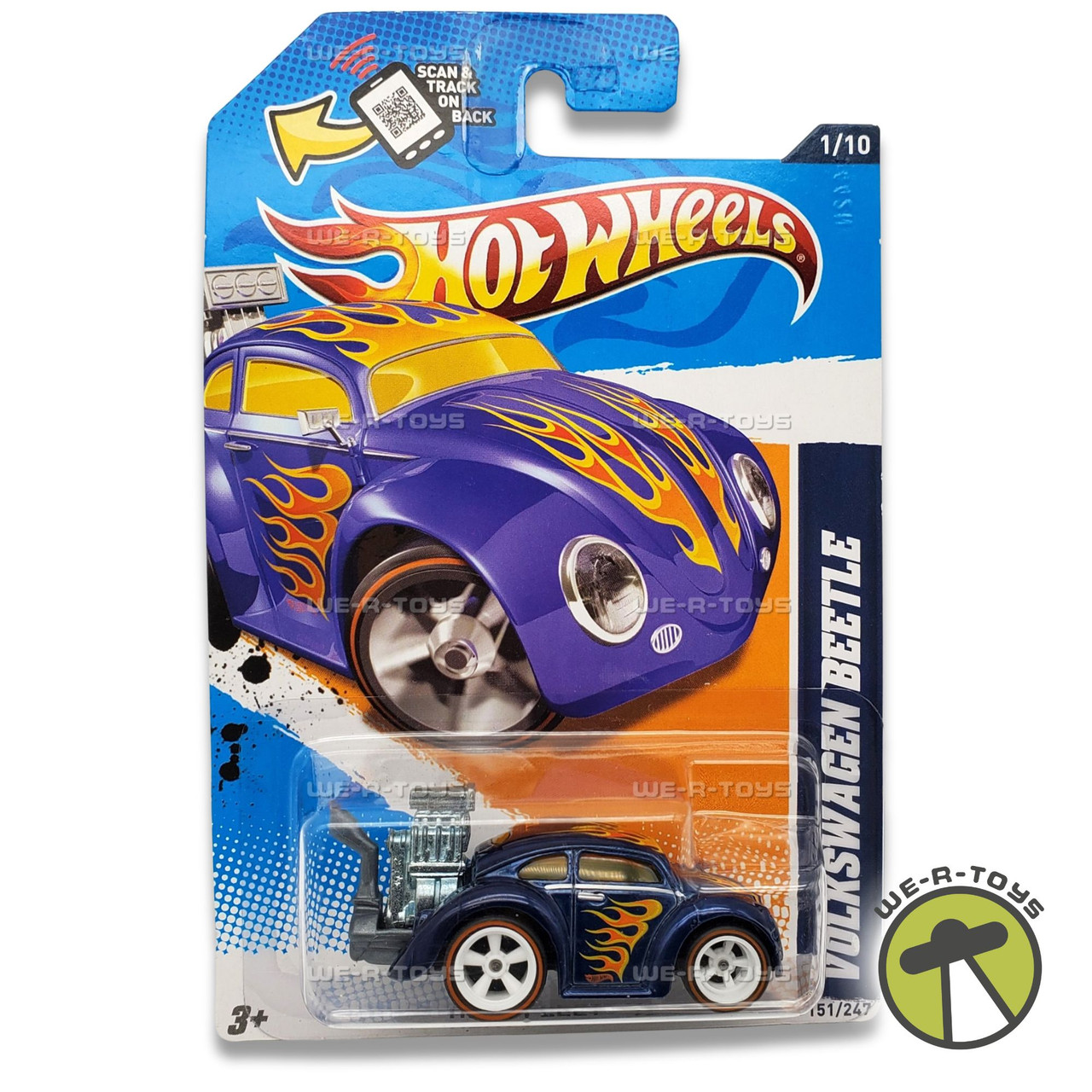 Hot Wheels Super Treasure Hunt Heat Fleet '12 Volkswagen Beetle
