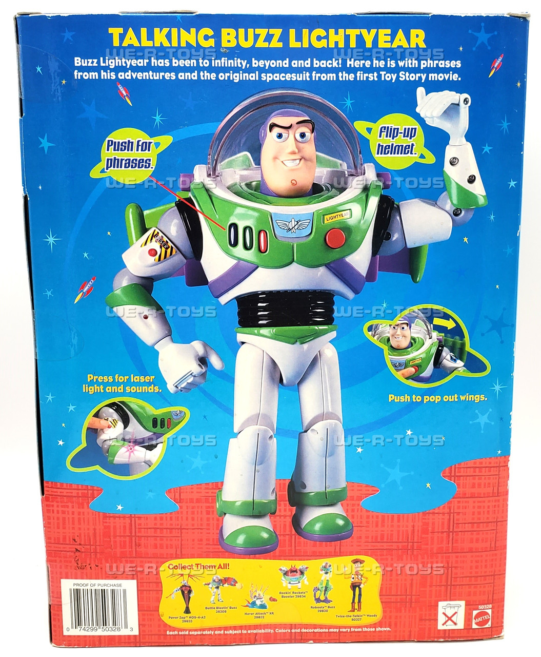 Disney Pixar Toy Story and Beyond! Talking Buzz Lightyear Figure