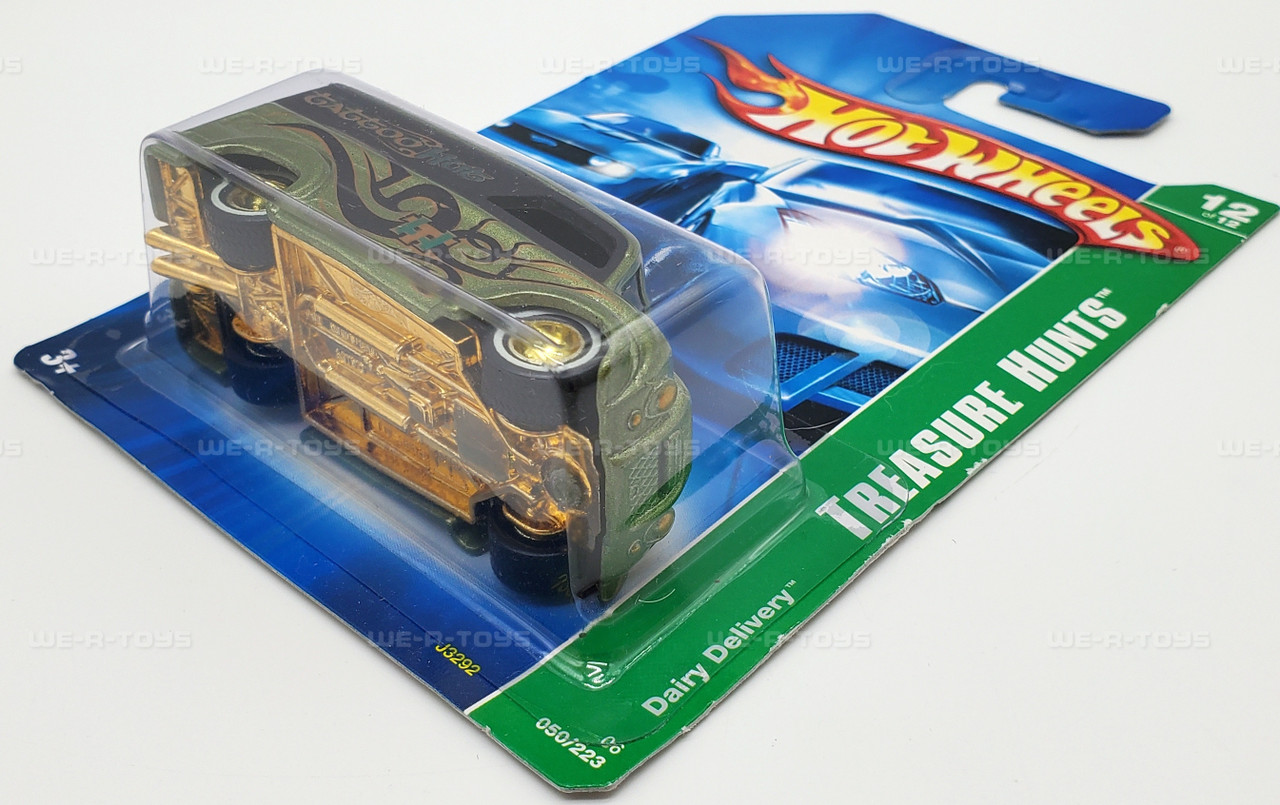 Hot Wheels Dairy Delivery Vehicle 12/12 Treasure Hunt Series 2006