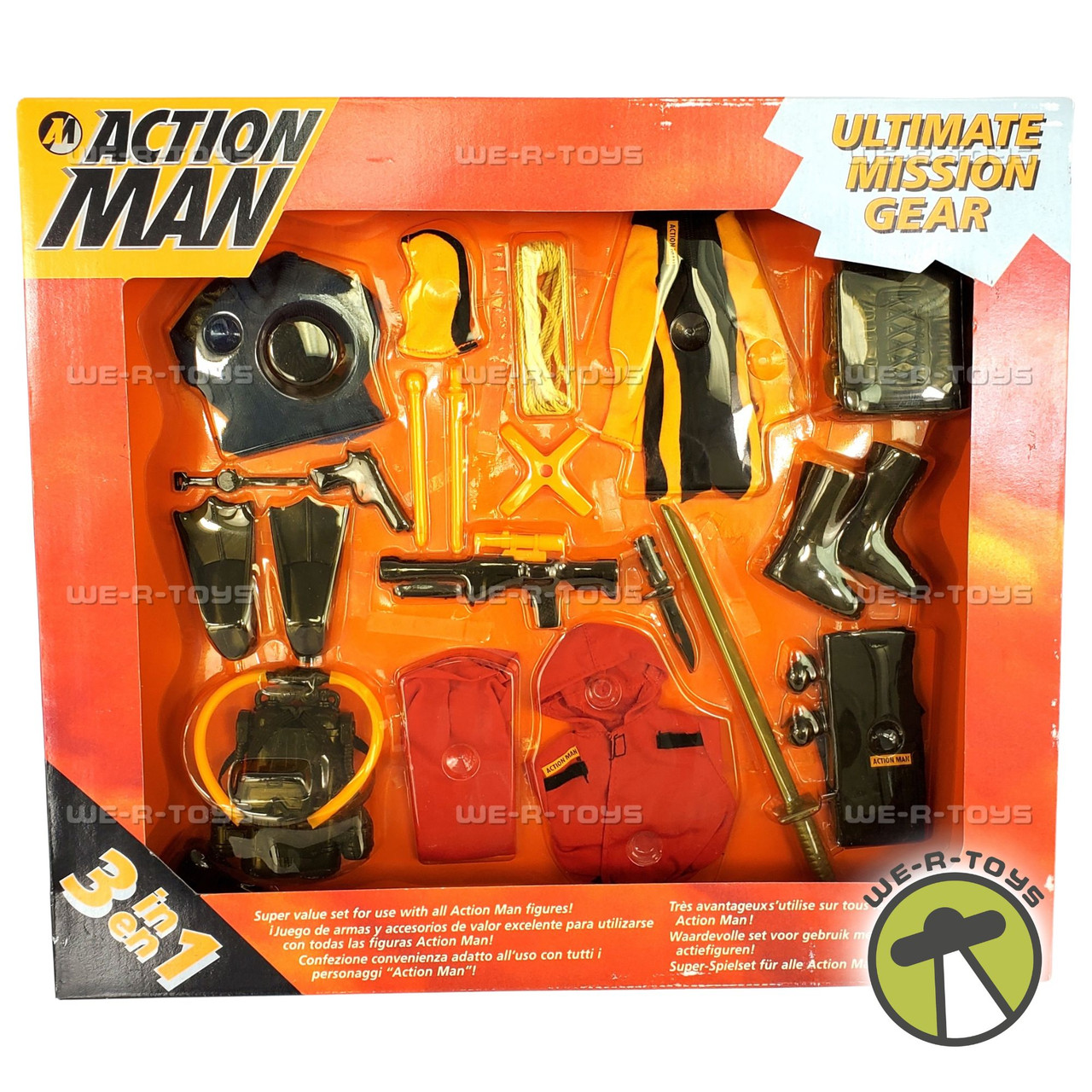 Action Man Ultimate Mission Gear 3 in 1 Hasbro #310119 - We-R-Toys