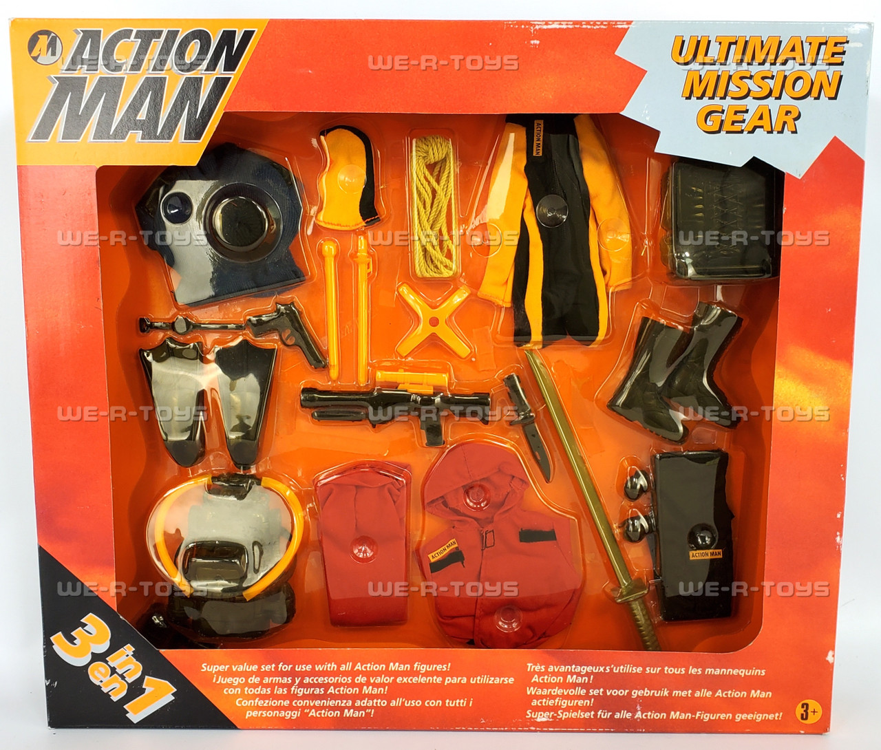 Action Man Ultimate Mission Gear 3 in 1 Hasbro #310119 - We-R-Toys