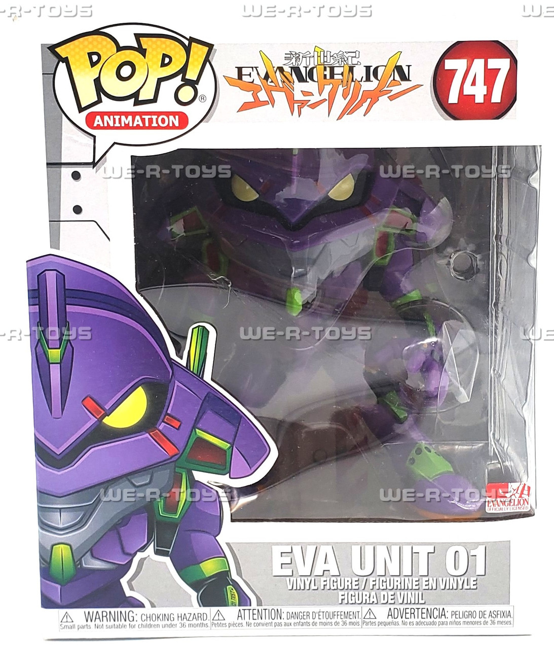 Evangelion EVA UNIT 01 POP Animation Figure 2019 Funko #747 - We-R
