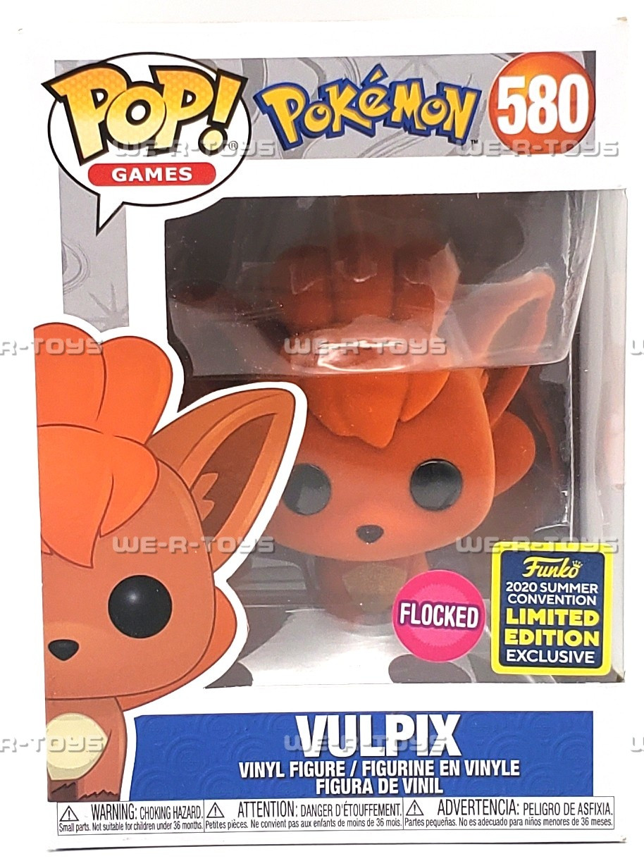 Pokémon POP! Games Vulpix Figure 2020 Funko #580 - We-R-Toys