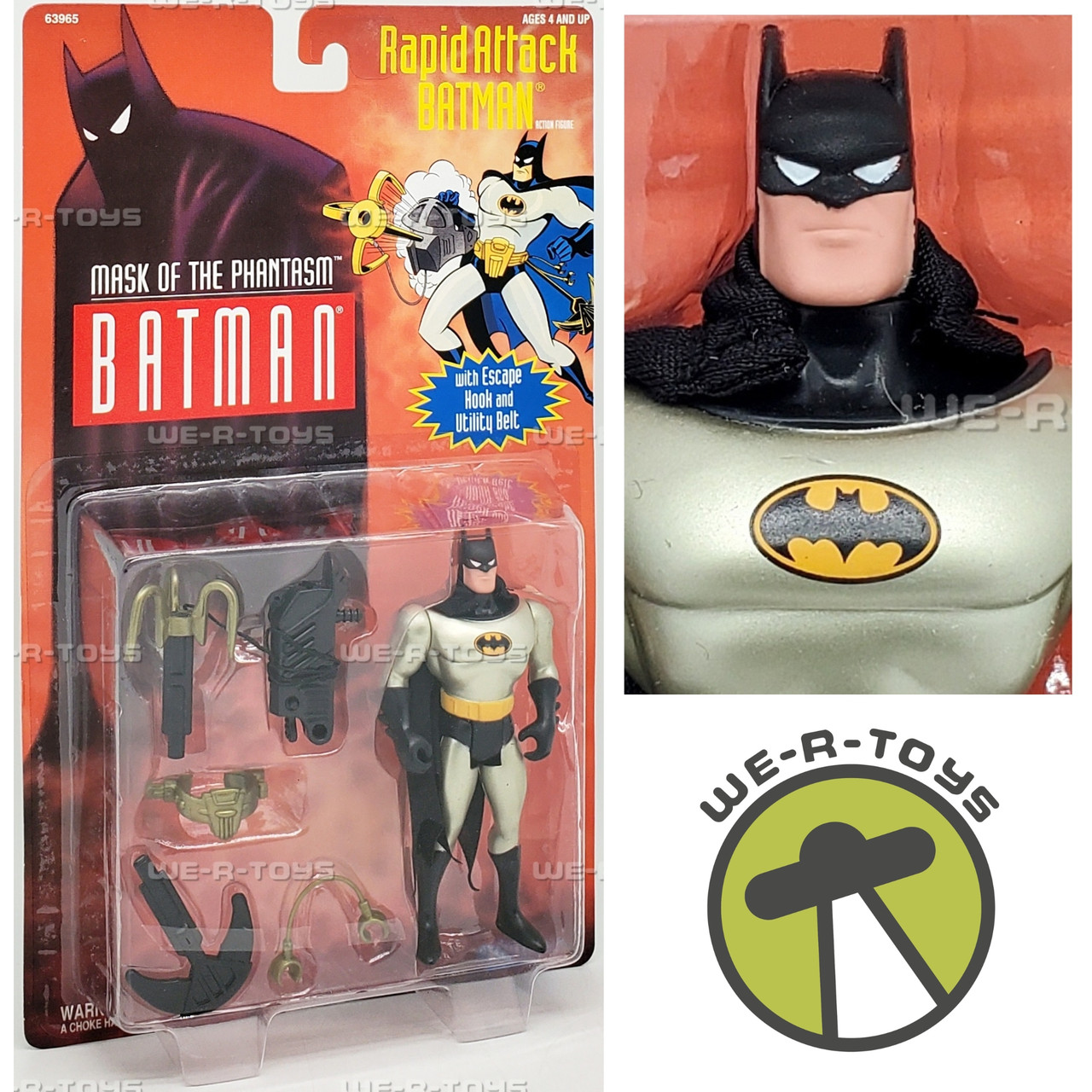 DC Mask of the Phantasm Rapid Attack Batman Action Figure 1994