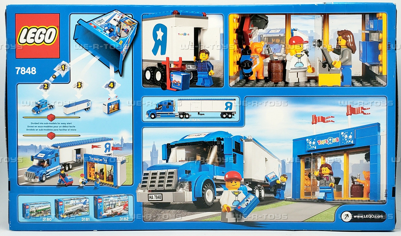 LEGO City Toys R Us Truck Building Toy 7848 - We-R-Toys