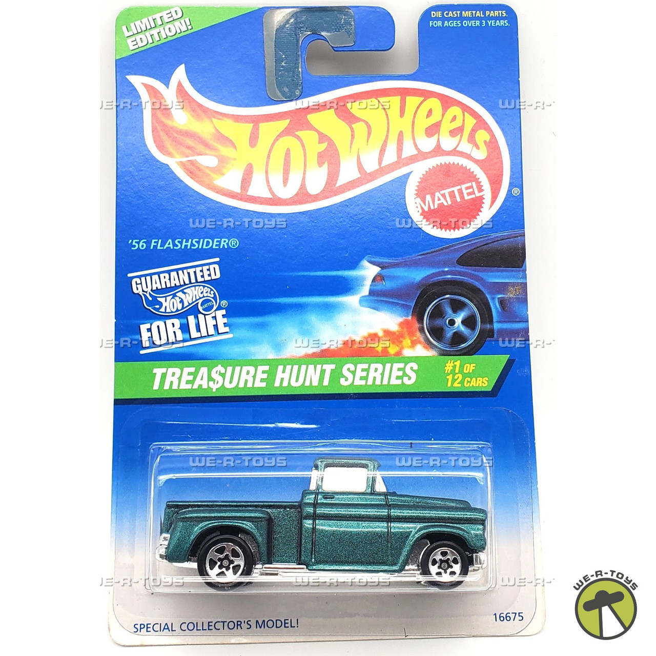 Hot Wheels '56 Flashsider Vehicle 1/12 Treasure Hunt Series 1996