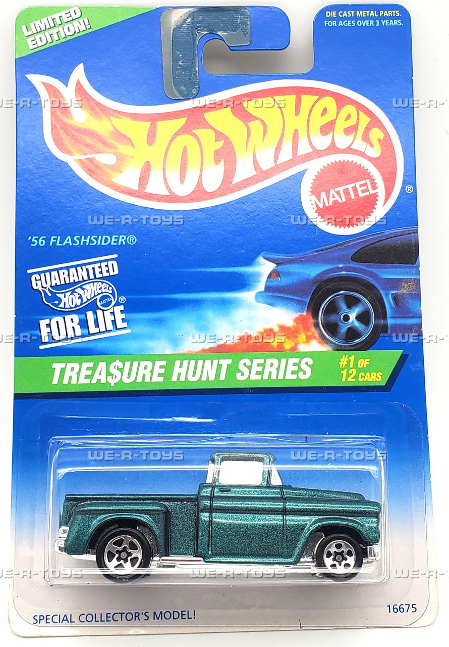 Hot Wheels '56 Flashsider Vehicle 1/12 Treasure Hunt Series 1996