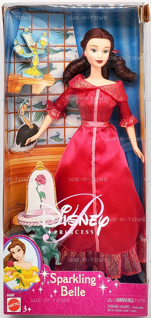 Disney Princess Sparkling Belle Doll 54202 Mattel 2001 - We