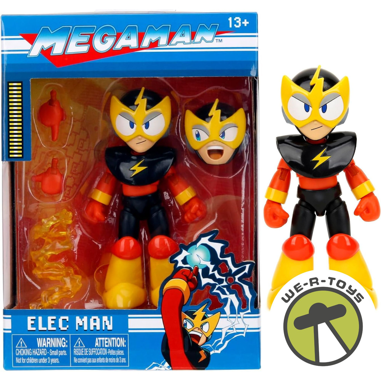 Mega Man Elec Man 1/12th Scale Action Figure 2024 Jada Toys