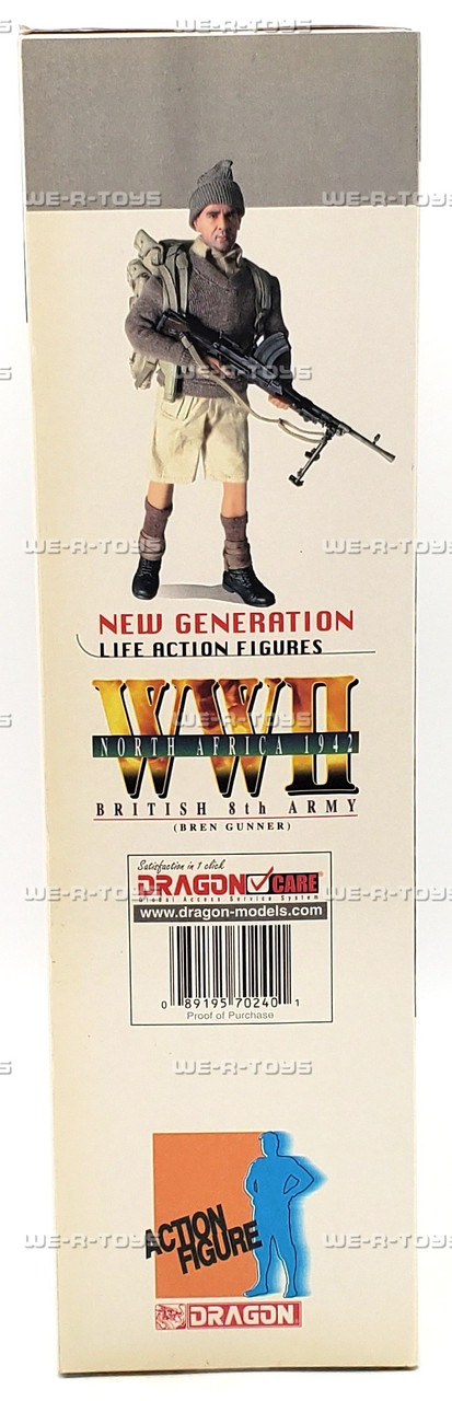 Dragon WW II North Africa 1942 Bren Gunner Martin Action Figure