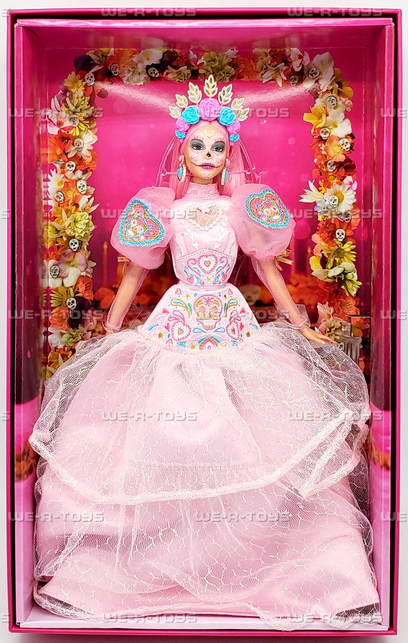 Barbie 2023 Día De Muertos x Pink Magnolia Doll 2023 Mattel HJX16
