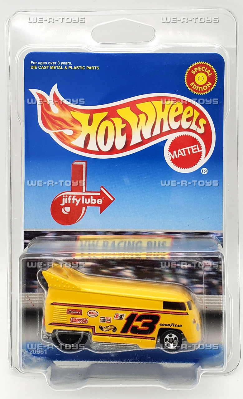 Hot Wheels Jiffy Lube Special Edition VW Racing Bus 1998 Mattel