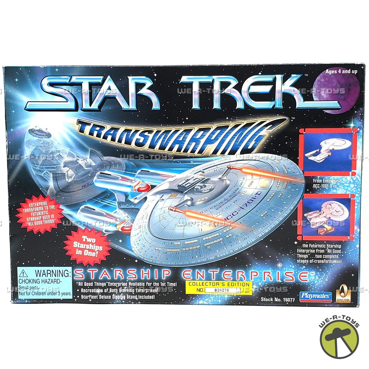 Star Trek Transwarping Starship Enterprise 2-in-1 1996 Playmates