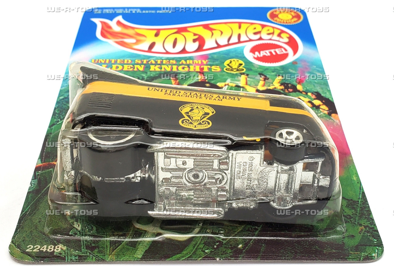 Hot Wheels U.S. Army Golden Knights VW Bus Vehicle Limited