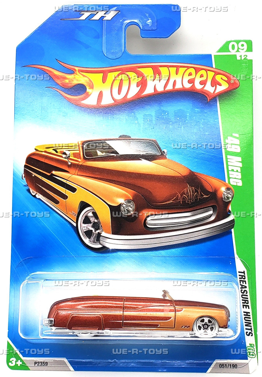 Hot Wheels Lot of 2 '49 Merc Vehicle 9/12 Treasure Hunt 2008