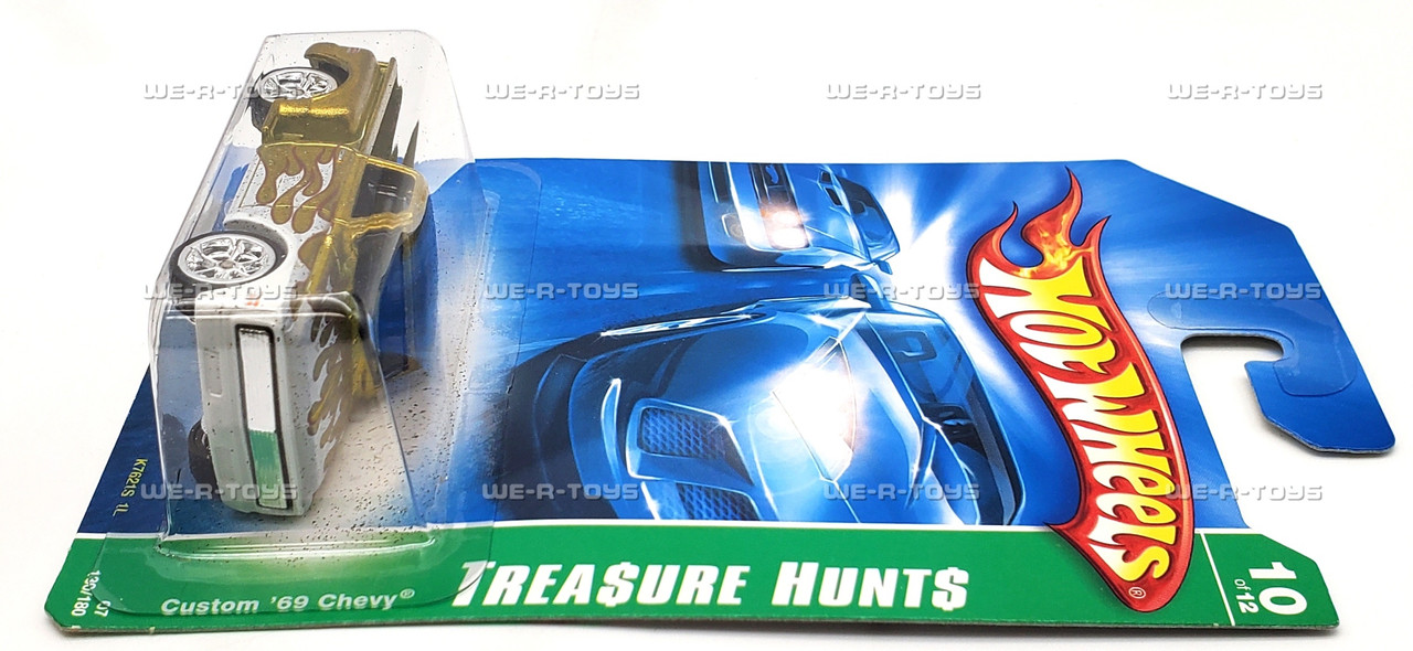 Hot Wheels Super Treasure Hunt Custom '69 Chevy Vehicle 2006